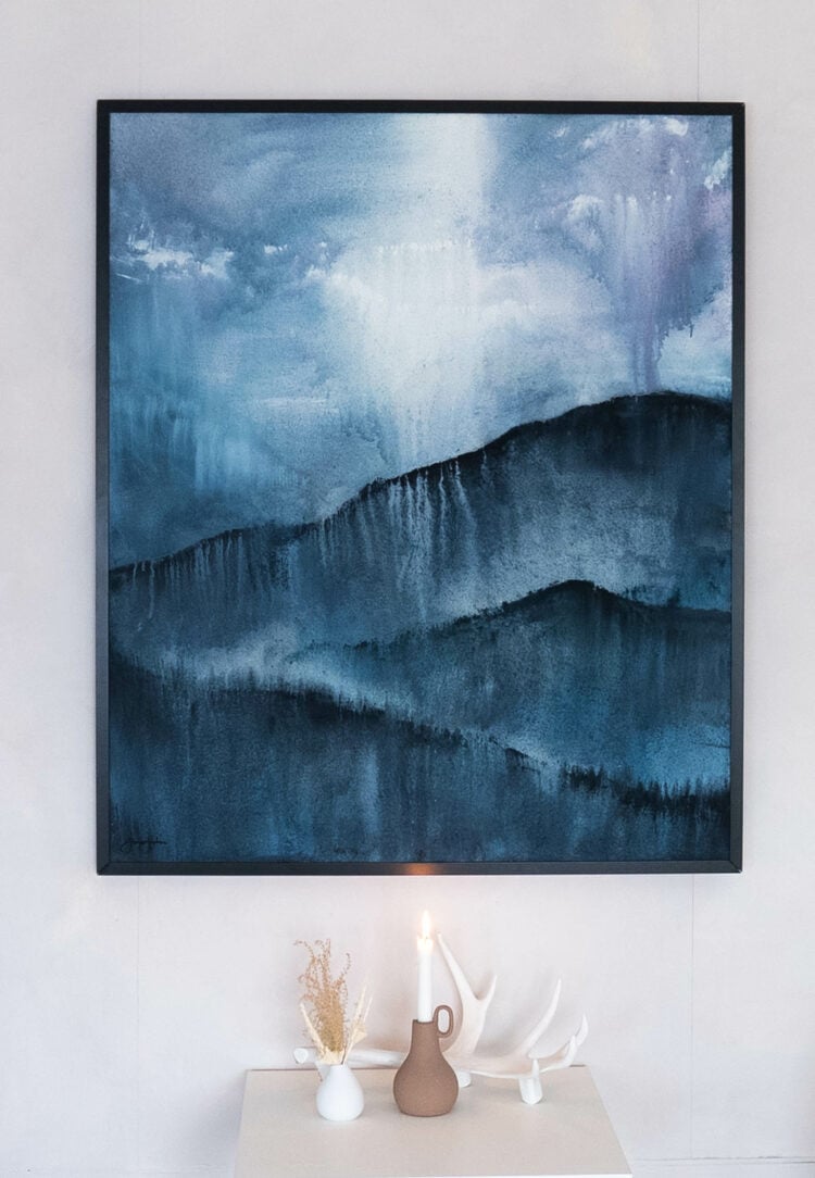 Myrkrhvíla - Original artwork