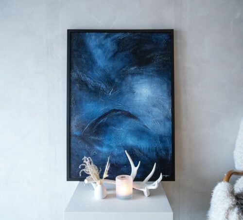 Alternative view of Nattberg - Original artwork